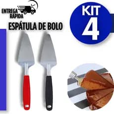Espátula Inox Premium para Cortar Bolo Torta Pães Utensílio de Cozinha Multiuso Linha Black