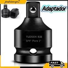 Soquete Adaptador Encaixe 1 1/2 3/4  Desforcimetro Cabo Adaptador Redução Impacto