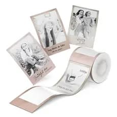 1 Rolo Papel  Fotográfico  Adesivos De  Etiquetas Para impressora NIIMBOT B21 Pro