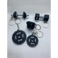 Kit chaveiro academia 5 unidades