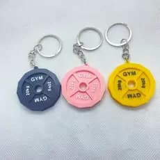 Chaveiro Anilhas kit com 3