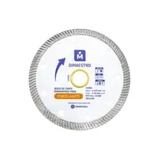 KIT 2 DISCOS DIAMANTADO DE PORCELANATO TURBO FINO 110 X 20MM