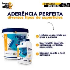 Primer Multibases - Promotor de Aderencia para Bases Cimenticias e Ceramicas - 5kg - PROTEC