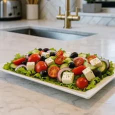 Travessa Grande Saladeira Wolff Bandeja de Melamina Branca Modelos Variados - Wolff Presente