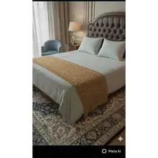 PESEIRA LUXO CAMA CASAL SOFÁ MANTA TRICOT TRANÇA CAMA KING QUEEN E SOFÁ PREMIUM