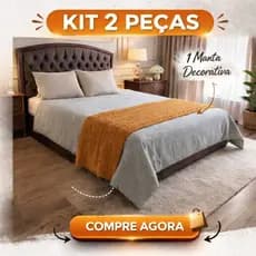 KIT 2 PESEIRA LUXO CAMA CASAL SOFÁ MANTA TRICOT TRANÇA CAMA KING QUEEN E SOFÁ