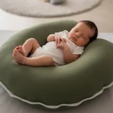 Almofada de Amamentação com Capa Removível Apoio Ergonômico para Mamãe e Bebê com Toque Super Macio