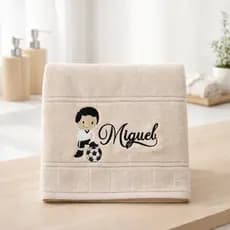Toalhas de Boca Personalizada Lavabo Bordada Dohler com nome bebê