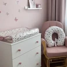 Combo Trocador de Cômoda + Almofada de Amamentação Basic – Conforto e Praticidade para Mamãe e Bebê