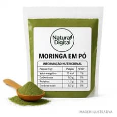 Moringa Pó Chá - 1 kg / 500 gramas / 250 gramas / 100 grama