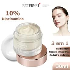 BEIERMEI Creme Nicotinamida 30g/1.0FL.OZ Anti-fotoenvelhecimento, remove sardas, desbota marcas de acne
