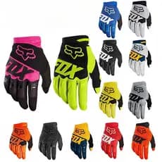 Luvas de moto de corrida FOX Luvas com ecrã tátil para ciclismo na primavera e no outono, BTT e desportos ao ar livre