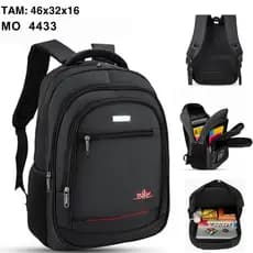 Mochila Masculina Unisex Grande Executiva Profissional Escolar Trabalho Notebook Resistente a Agua Unissex