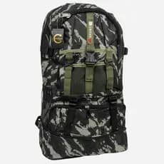 Mochila Tática Militar Resistente Impermeável, Alta Qualidade, Ideal para Viagem, Camping e Aventura (Verde/Camuflada)