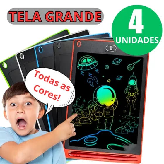 10,5 polegadasLousa Magica Infantil Tablet Magico Grande Digital Lousa Para Desenho