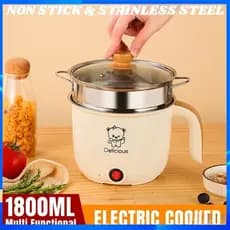 Panela Elétrica De Arroz 1.8L Multicamadas/Camada Dupla Funções De Dormitório Doméstico E5WU