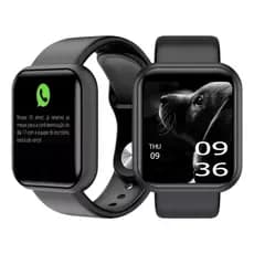 Smartwatch D20 relógio Colocar foto com tela hd y68 bluetooth com lembrete chamada monitor de frequência