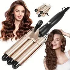 Modelador de cachos tri ondas Tri-ondas modelador 22cm de diâmetro