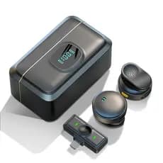 Microfone De Lapela Sem Fio Magnético Com Caixa De Carregamento Para Celular Videomaker