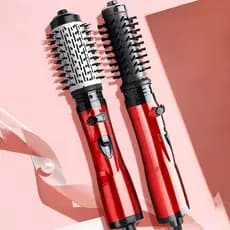 Escova Giratória Rotativa Profissional 2 em 1 – Secagem e Modelagem com Tecnologia e Elegância 110V