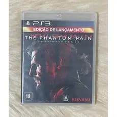 Metal Gear solidv The Phantom pain Edição de Lançamento Midia Fisica PS3