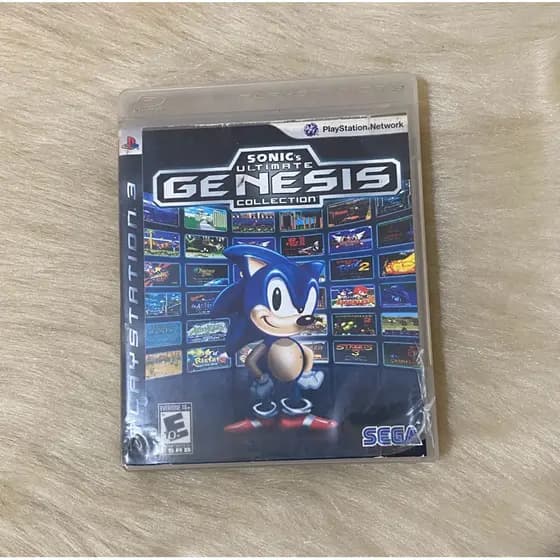Sonic Ultimate Genesis Collection Midia Física PS3