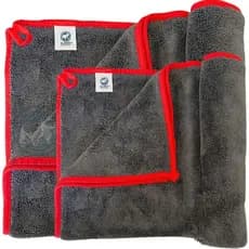 Kit Toalha de Secagem 600gsm 60x90cm 40x60cm Tamanho Super Absorção Secagem Magica Carro Moto
