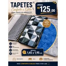 Tapete Geométrico 145x195