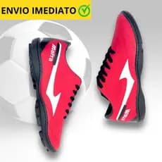 Chuteira SOCIETY e FUTSAL Costurada Reforçada Quadra Salão Campo Sintético Adulto Unissex PROMOÇÃO