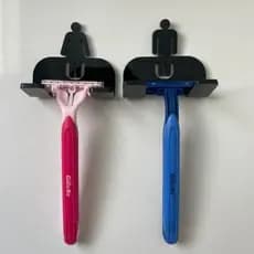 Suporte para Gilete e Prestobarba Organização e Estilo no Banheiro