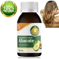 Óleo Abacate Sobral 50ml 100% Puro e Natural Cabelos e Pele Seco Hidratados Nutritivo Comestivel Vitamina
