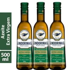 Azeite Andorinha Extra Virgem Oliva 500ml Portugal Classicos Vidro Saudavel
