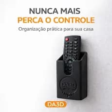 Suporte Controle Remoto Parede Porta Controle TV Organizador Universal Suporte Controle Remoto TV
