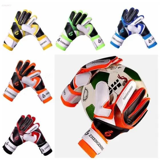 Luvas de futebol ADAMES, luvas de goleiro antiderrapantes de alta qualidade, luvas de treinamento de látex espessadas e