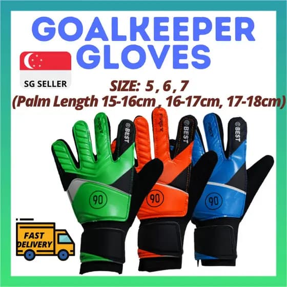 [Luvas de Goleiro para Crianças] Luvas de Futebol para Crianças e Jovens G2KH S35G