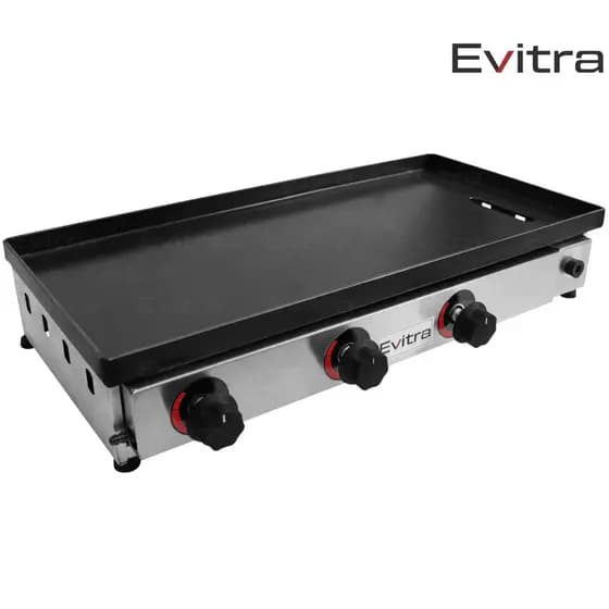 Chapa de Lanche Industrial Profissional 70x35 para FoodTruck Lanchonetes Bares Restaurantes em 5mm