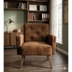 POLTRONA DECORATIVA ALFA SALÃO DÉ MANICURE DECORAÇÃO ESCRITÓRIO SALÃO CADEIRAS ESCRITÓRIO MANICURE