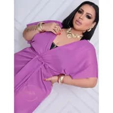 Saida de praia plus size curta kimono moda praia feminina verão saida aberta plus size