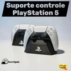 Suporte De Controle PS5 DualSense | Organizador De Mesa Para Controle Playstation 5 Setup Gamer