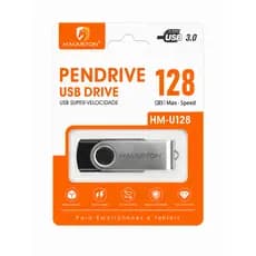 Pendrive USB 128GB e 64GB H’Maston HM-U128 – Alta Velocidade e Qualidade