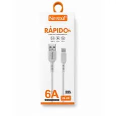 Cabo Tipo C Nexoul CA-17C 6A Super Rápido – 1 Metro
