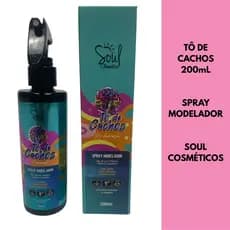 Spray Modelador Tô de Cachos Soul Cosméticos 200ml