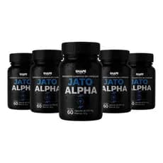 5x Jato Alpha 60 Cápsulas Original - Loja Oficial Jato Alfa