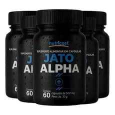 5 Jato Alpha Suplemento Alimentar 60 Cápsulas