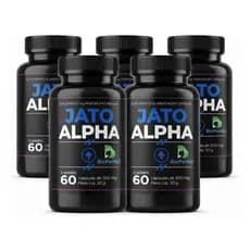 5x Jato Alpha 60 Cápsulas Original - Cuidados Com A Saúde Do