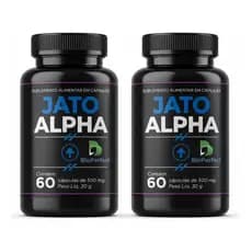 Jato Alpha 60 Capsulas - Original Revigorante Natural Sem Sa