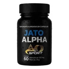 Suplemento Alimentar Jato Alpha 60 Cápsulas - 5 Meses De Uso