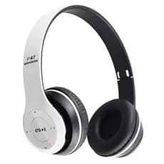 Fone P47 Headphone Sem Fio Estéreo Redução de Ruídos Bluetooth 5.0 Universal JEHNNY