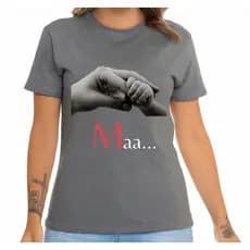 Camiseta Feminina Personalizada Mãe Blusa Dia das Mães Camiseta Streetwear Básica Estampada