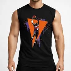 Camiseta Barkley NBA Basquete Camisa Regata Machão Confortável Leve